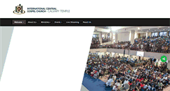 Desktop Screenshot of icgccalvarytemple.com